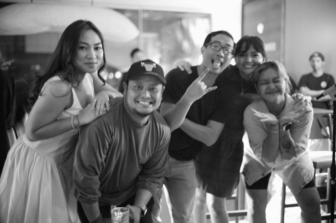 group of celebrities
