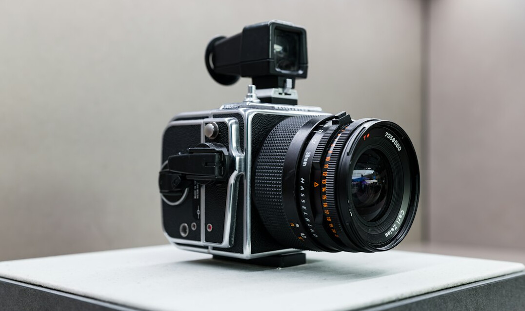 Television studio camera set up for a broadcast